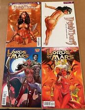 Dynamite Entertainment Dejah Thoris #0, 1, Lords Of Mars #3, 3 Lot Of 4 Comics picture