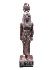 UNIQUE ANTIQUE ANCIENT EGYPTIAN Heavy Granite Goddess Isis Magic Hieroglyphic picture