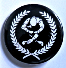 Skinhead Oi Boots Music Hooligan Fred Perry Symbol ,Brand New Badge 38mm picture