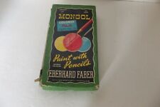 Vintage Mongol Colored Pencils “Paint With Pencils” No. 743 Eberhard Faber 1950s picture