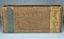PERFECTIO 100 CIGARROS CIGAR BOX c.1880's - ROTH, BRUNER & FEIST - CINCINNATI OH picture