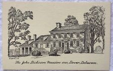 Vintage Post Card Dickinson Mansion Delaware Stephen Moylan Press picture
