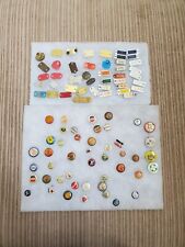 Large Lot Of Pinbacks, Dog License And DAV Key Chains picture