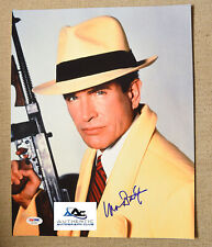 WARREN BEATTY AUTOGRAPH SIGNED 11x14 PHOTO DICK TRACY PSA/DNA picture