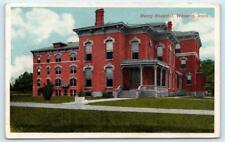 WAVERLY, IA Iowa ~ MERCY HOSPITAL 1923 Bremer County Postcard picture