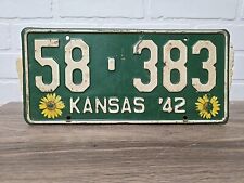 1942 Kansas License Plate Phillips County picture