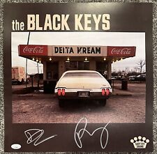 The Black Keys Signed 15x15 Delta Kream Album Poster Dan Auerbach Carney JSA COA picture