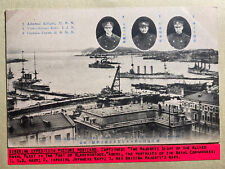 Mint Japan Siberian Expedition RPPC Postcard Allied Naval Fleet In Vladivostok picture