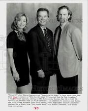 1997 Press Photo Sharon Lawrence, Jere Burns, Dick Clark in NBC Blooper Special picture