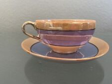 Japanese lusterware handpainted Art Deco Tea Cup 1930s picture