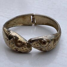 Ancient Viking Bracelet Bronze Rare Authentic Artifact Genuine Antique Snake picture