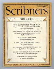 Scribner's Magazine Apr 1936 Vol. 99 #4 GD+ 2.5 Low Grade picture