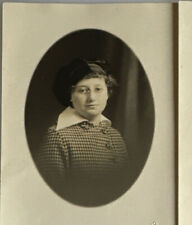 Antique RPPC Postcard Portrait Ephemera Young Woman Graduation Souvenir Cards picture