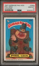 1987 Topps Garbage Pail Kids Series 7 OS7 Phil Grim 268a Card PSA 10 GEM MINT picture