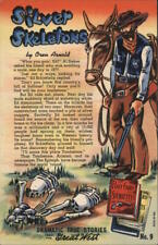 Cowboy/Western 1945 Postcard Storiettes-Dramatic True Stories From the Great Wes picture