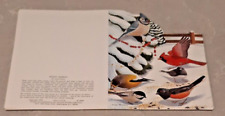 Vintage NOS 70s Wildlife Federation Unused Christmas Cards Louis Frisino Design picture