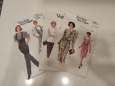 3 Vintage Very Easy Very Vogue Patterns Size 12-14-16 picture
