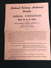 National Railway historical Society annual convention May 30￼ 1942￼ Elizabeth￼ picture