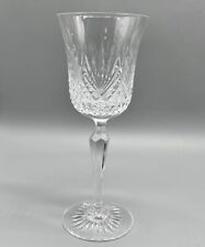 Wedgwood Wine Glass Majesty Discontinued Item Cut Fans Criss Cross picture