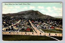 Helena MT-Montana, Mount Helena from State Capitol, Antique Vintage Postcard picture