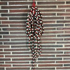 Christmas Color Beads Holiday Hanging Christmas Decor Decoration Red Green White picture