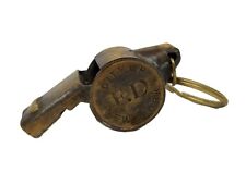 New York Fire Department 1920's Brass Whistle  picture