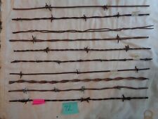 Antique Barbed Wire, 10 DIFFERENT PIECES, Excellent starter bundle #Bdl 72 picture