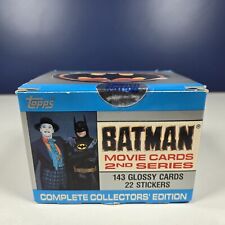 1989 Batman Movie Cards 2nd Series Complete Collectors' Limited Edition Set picture