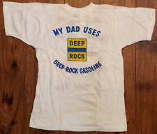 Vintage Deep Rock Gasoline Kids Advertising Shirt Service Station Promotion picture