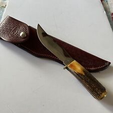 Case 1989 Montana Centennial Commemorative Knife. 523-5 Stag. Fixed Blade. picture