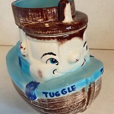 Vintage Tuggle the Tugboat Cookie Jar Sierra Vista California 1940s - 1950s picture