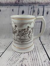 FRANKLIN “THE ASHES” Ex LARGE 16cm TallCENTENARY COMMEMORATIVE TANKARD 1882-1982 picture
