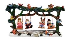 Jaimy Holiday Christmas Swings 1995 Resin Figures on Swings Figures picture