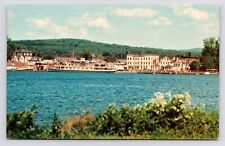 1950s Port Mt. Washington Lake Winnipesaukee Wolfeboro New Hampshire NH Postcard picture