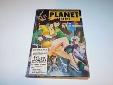 Planet Stories Pulp Sep 1952 Vol. 5 #8 - RARE VINTAGE ART - MID-RANGE CONDITION picture