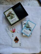 Vintage Redislip 2-pack Playing Cards By B&B  U.S.A. duck/fish  picture