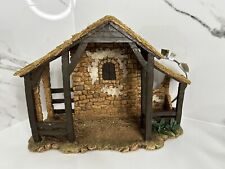 Fontanini Lighted Stable Nativity Heirloom Collection for 5
