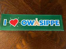 Owasippe Scout Camp Reservation I ❤️ Owasippe Bumper Sticker picture