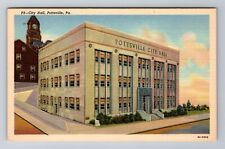 Pottsville PA-Pennsylvania, City Hall, Antique, Vintage Postcard picture