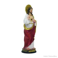 ValuueMax™ Sacred Heart of Jesus Statue, Finely Detailed Resin, 8 Inch Tall picture