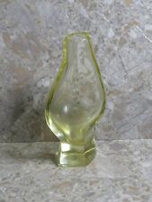 Miloslav Klinger Sklo Zelezny Citrine Yellow Alexandrite Art Glass Bud Vase 5