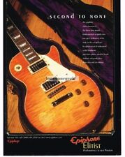 2005 EPIPHONE Elitist Electric Guitar Vintage Ad  picture