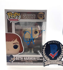 Anya Taylor-Joy Signed Autograph The Queen's Gambit Funko Pop 1121 Beckett BAS picture