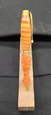 Beautiful Custom Hand Made Slim Line Style Pen Turned On Lathe, Quilted Maple picture