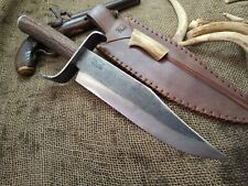 BIG GAUCHO KNIFE FORGED OLD WEST  BOWIE COWBOY FRONTIER RANGERS TEXAS HUNTER EDC picture