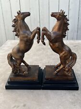 Rare Donald Trump Home Collection 2008 Pair Of Horses Sculptures Figurine picture