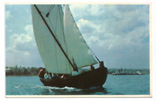 Plymouth MA Postcard Sailing Ship Shallop picture