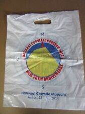National Corvette Museum NCM 20th Anniversary Gift Shop Bag August 2014 picture