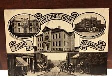 RPPC Mount Pleasant PA  1910 postmark picture