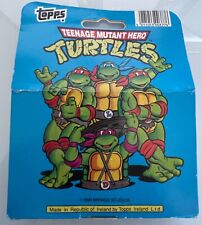 1990 Topps Teenage Mutant Ninja Turtles Collector Set Box 66 Cards picture